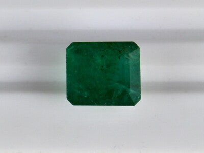 Certified Natural Emerald 13x11mm 10.96ct Octagon Gemstone Pendant Ring