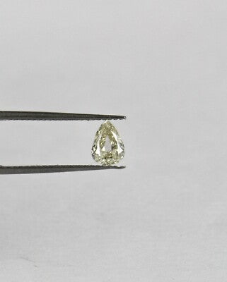 Certified Natural Old Mine Cut Diamond Pear Stones 1.54 Ct For Earring Ring