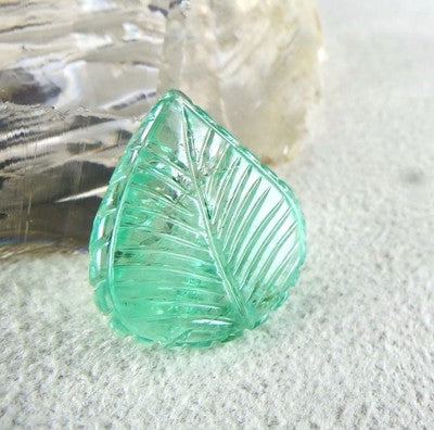 Certified Natural Colombian Emerald 19.22 Ct Gemstone Ring/pendant