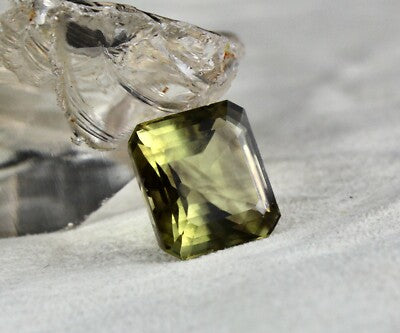 Natural Lemon Quartz Big Loose 17x18mm 26.42 Ct Square Cut Gemstone Pendant