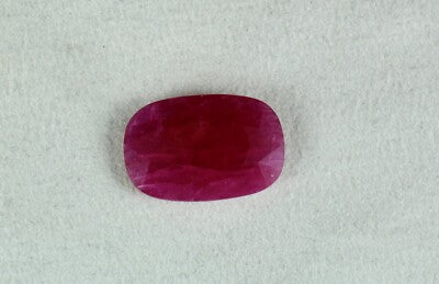 Certified 15x23 Mm Mozambique Ruby 19ct Oval Gemstone Sterling Silver Ring