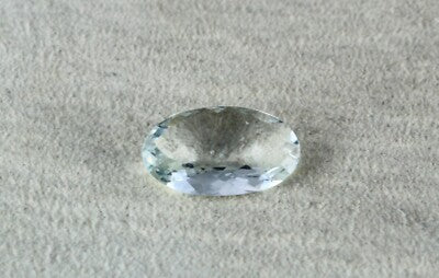 Finest Natural Blue Aquamarine 6.36ct Oval Gemstone For Ring Pendant