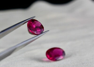 Certified Natural Pink Tourmaline Oval Pair 10.60 Ct Loose Gemstone Earrings