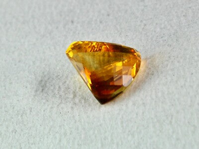 Natural Yellow Citrine Gemstone 13.33ct Fancy Cut Pendant Designing For Women