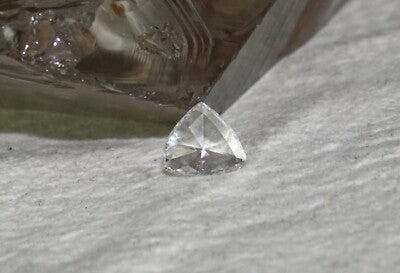 Certified Natural Rose Cut White Diamond Heart 0.87 Ct Loose Ring Pendant