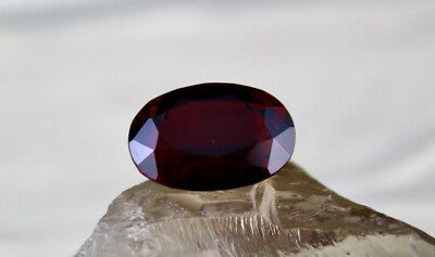 Certified Natural Red Garnet Oval 21x15mm 29.84ct Gemstone For Pendant