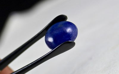 Certified Natural Ruby Emerald Blue Sapphire Cabochon Oval 16mm 51ct Gem Pendant