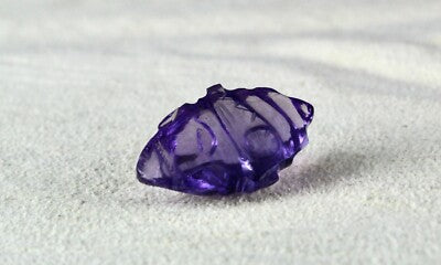 Natural Amethyst Carving Face Cabochon 15.32ct Gemstone Pendant Design