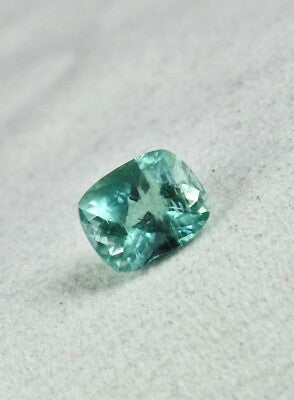 Natural Blue Aquamarine 5.97 Ct Cushion Cut Loose Gemstone For Ring Pendant