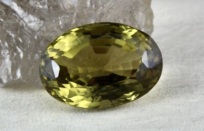 Certified Natural Lemon Quartz Oval 158.82 Ct 39x27mm Loose Gemstone Pendant