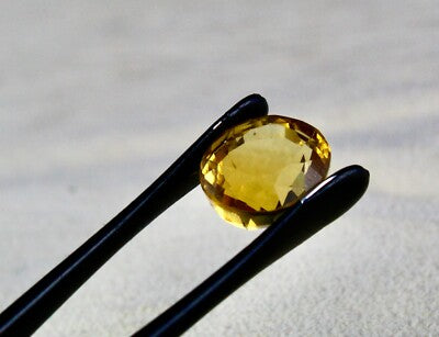 Yellow Citrine Oval 3 Pcs 18.26 Ct Earring Pendant