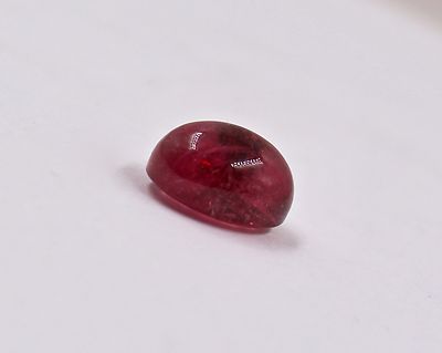 Natural Pink Tourmaline 7.51 Ct Oval Cabochon Loose Gemstone For Ring Pendant
