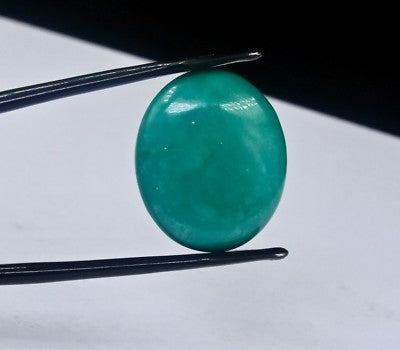 Certified Natural Blue Turquoise Oval 26mm 27.64 Ct Loose Gemstone Pendant