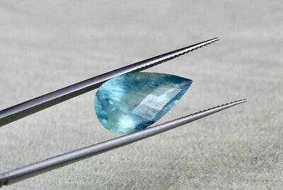 Certified Natural Blue Aquamarine 3 Pcs 10.12 Ct Loose Gemstone For Ring Pendant