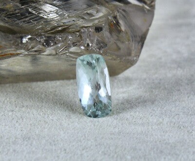 Natural Blue Aquamarine 5.07ct Cushion Loose Gemstone For Ring Pendant