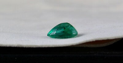 Certified Gtl 11x7mm Natural Emerald 2.64 Ct Pear Gemstone For Ring Pendant