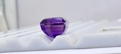 Natural Amethyst 19.39ct Marquise Cut 21x13mm Semi Precious Gemstone Ring