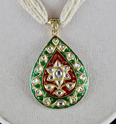 Natural Diamond 250 Ct Teardrop Pendant Necklace 22k Yellow Gold For Women