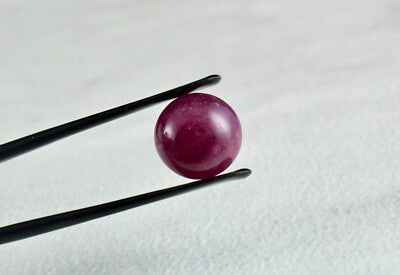 Certified Natural Rubies Emerald Blue Sapphire 41ct Round Gem 14mm