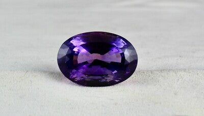 Natural Purple Amethyst 58.15ct Oval Cut 28x19mm Gemstone For Pendant Ring