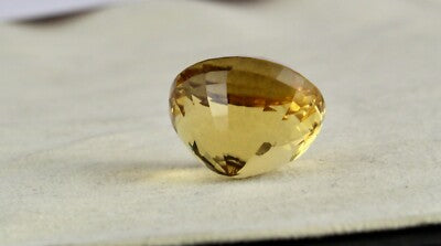 Golden Topaz Citrine Oval 24x22mm 59.33ct Gemstone For Pendant