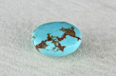 Certified Natural Turquoise 25x20mm 38.75ct Cab Gemstone Ring Pendant Design