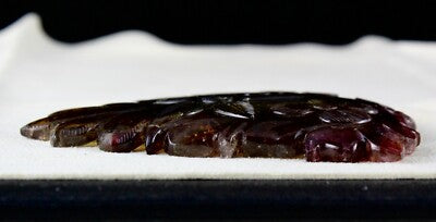 Certified Natural Multi Tourmaline 324ct Carved 89x84mm Pendant Designing