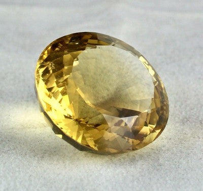 Certified Natural Citrine 190 Ct Oval 39x36mm Loose Gemstone Pendant