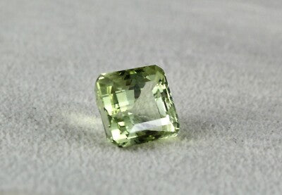 Certified 8.36 Ct Natural Yellow Aquamarine Heliodor Octagon Ring Pendant