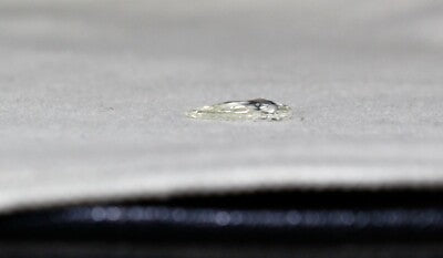 Certified Natural Diamond Pear 0.93 Ct I Colour Sterling Silver Ring Pendant