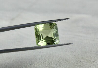 Certified 8.36 Ct Natural Yellow Aquamarine Heliodor Octagon Ring Pendant