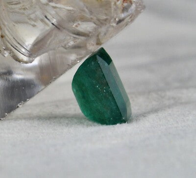 Certified Natural Emerald 13x11mm 10.96ct Octagon Gemstone Pendant Ring