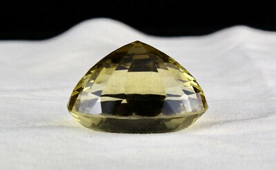 Certified Natural Lemon Quartz Oval 158.82 Ct 39x27mm Loose Gemstone Pendant