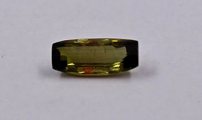 Natural Green Multi Tourmaline Fancy Cut 3.88 Ct Gemstone Ring Pendant