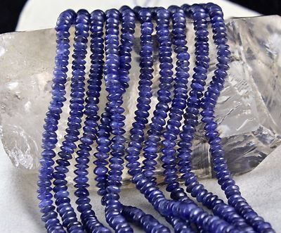 Blue Aventurine Round Gemstone Necklace 5 L 391 Ct Semi Precious Beads For Women