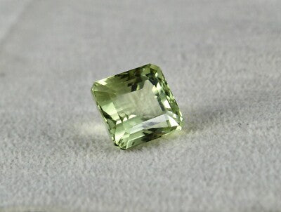 Certified 8.36 Ct Natural Yellow Aquamarine Heliodor Octagon Ring Pendant