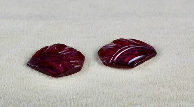 Natural Multi Pink Tourmaline 17.92 Ct Engraved Gemstone For Earrings Or Pendant