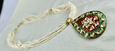 Natural Diamond 250 Ct Teardrop Pendant Necklace 22k Yellow Gold For Women