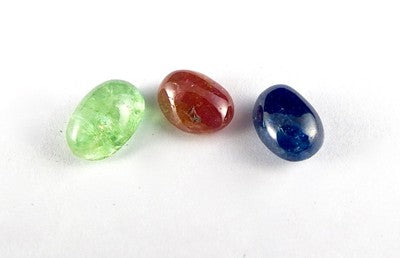 Certified Natural Rubies Emerald Blue Sapphire Oval Cabochon 16.16ct Gemstone