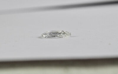 Certified Natural Rose Cut Diamond 1.47ct Pear Stone For Ring Pendant