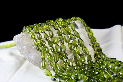 Certified Natural Green Peridot Necklace 1024ct Cabochon Gemstone Party Jewelry