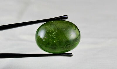 Certified Natural Pink & Green Tourmaline Oval Cabochon 87 Ct Gemstone Design