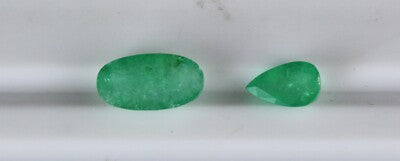 Certified Natural Colombian Emerald 5.60 Ct Oval Pear Gemstone Pendant Design