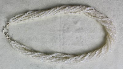 Natural Rainbow Moonstone Bead Faceted Round 8l 597 Ct Fashion Gemstone Necklace