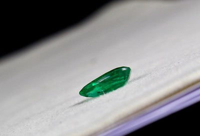 Certified Zambia Natural Emerald 12x7mm 2.42ct Ring Pendant Sterling Silver