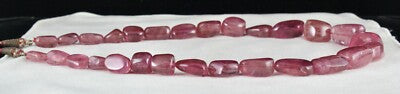 Certified Natural Pink Tourmaline Rubellite Necklace 989 Ct Fine Gemstone