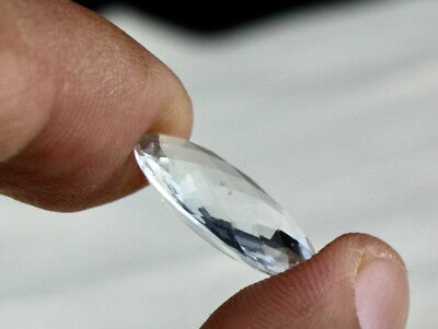 Finest Natural Blue Aquamarine 6.36ct Oval Gemstone For Ring Pendant