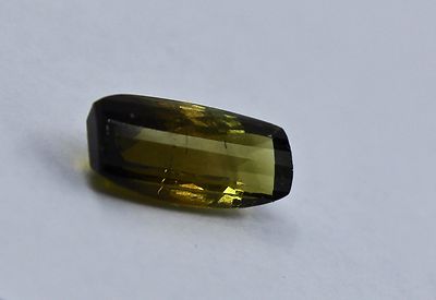 Natural Green Multi Tourmaline Fancy Cut 3.88 Ct Gemstone Ring Pendant