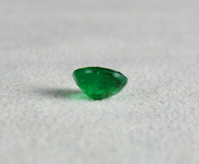 Certified Natural Zambian Emerald 2.60 Ct Round Cut 9mm Loose Gem Pendant Ring