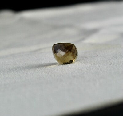 Natural Yellow Tourmaline 5.30ct Cushion Fine Cut Gemstone Ring Pendant